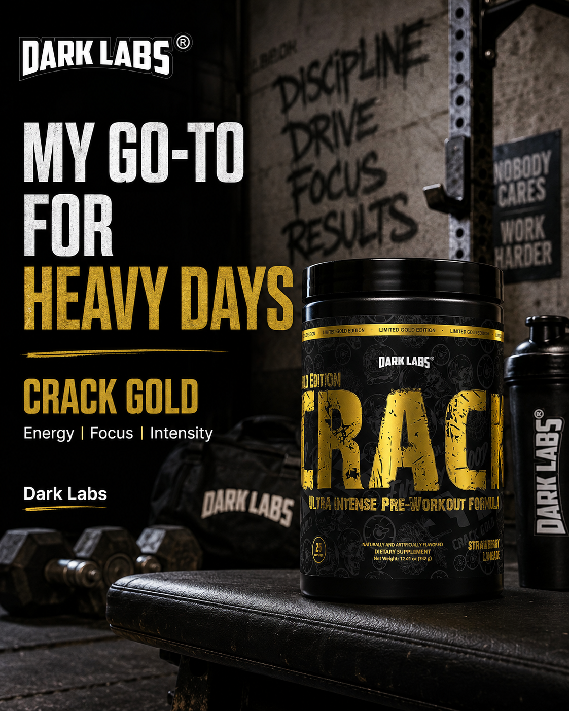 Dark Labs Crack Gold Limited Edition