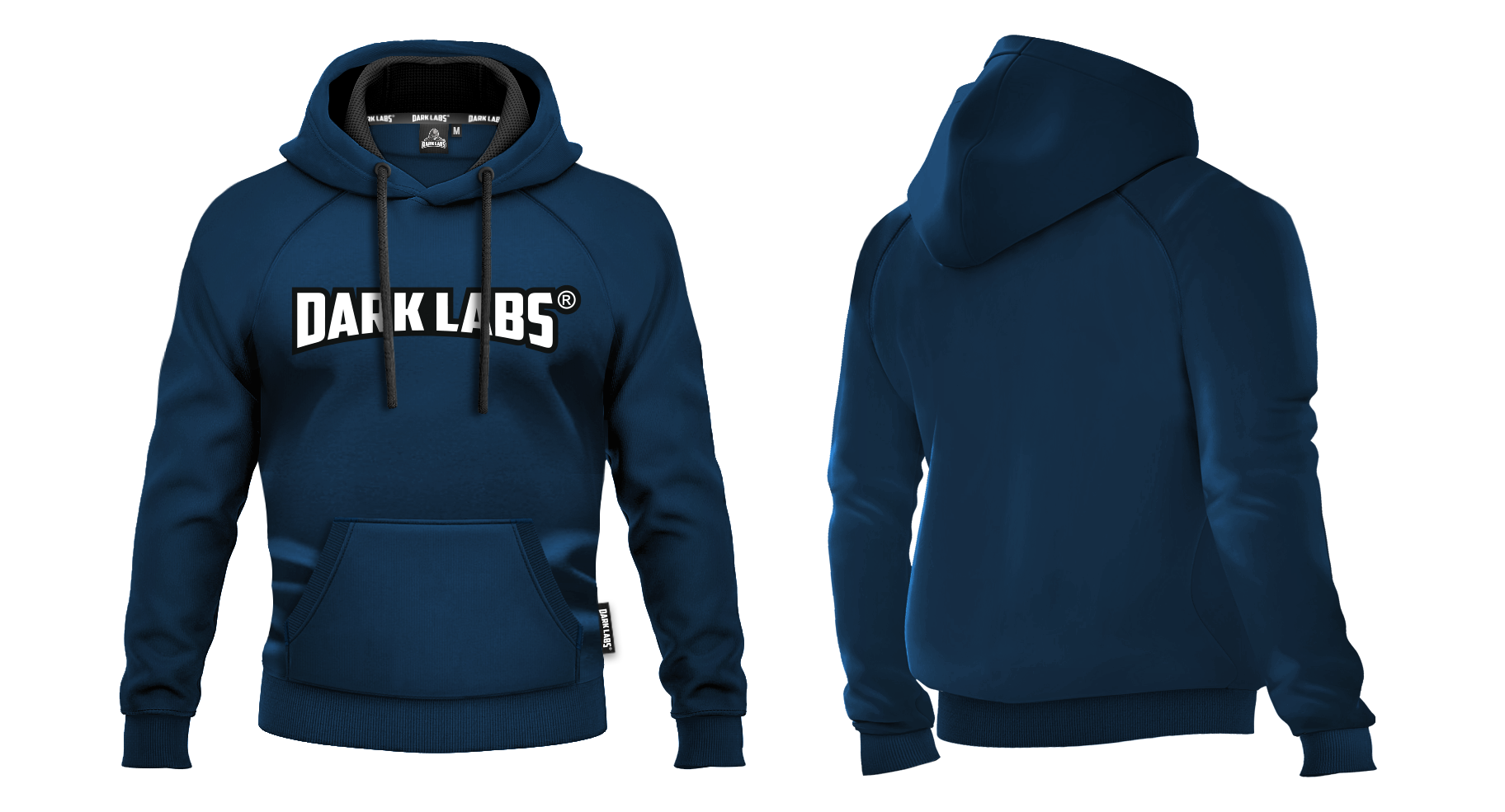 Dark Labs Hoodie - Dark Blue image 1