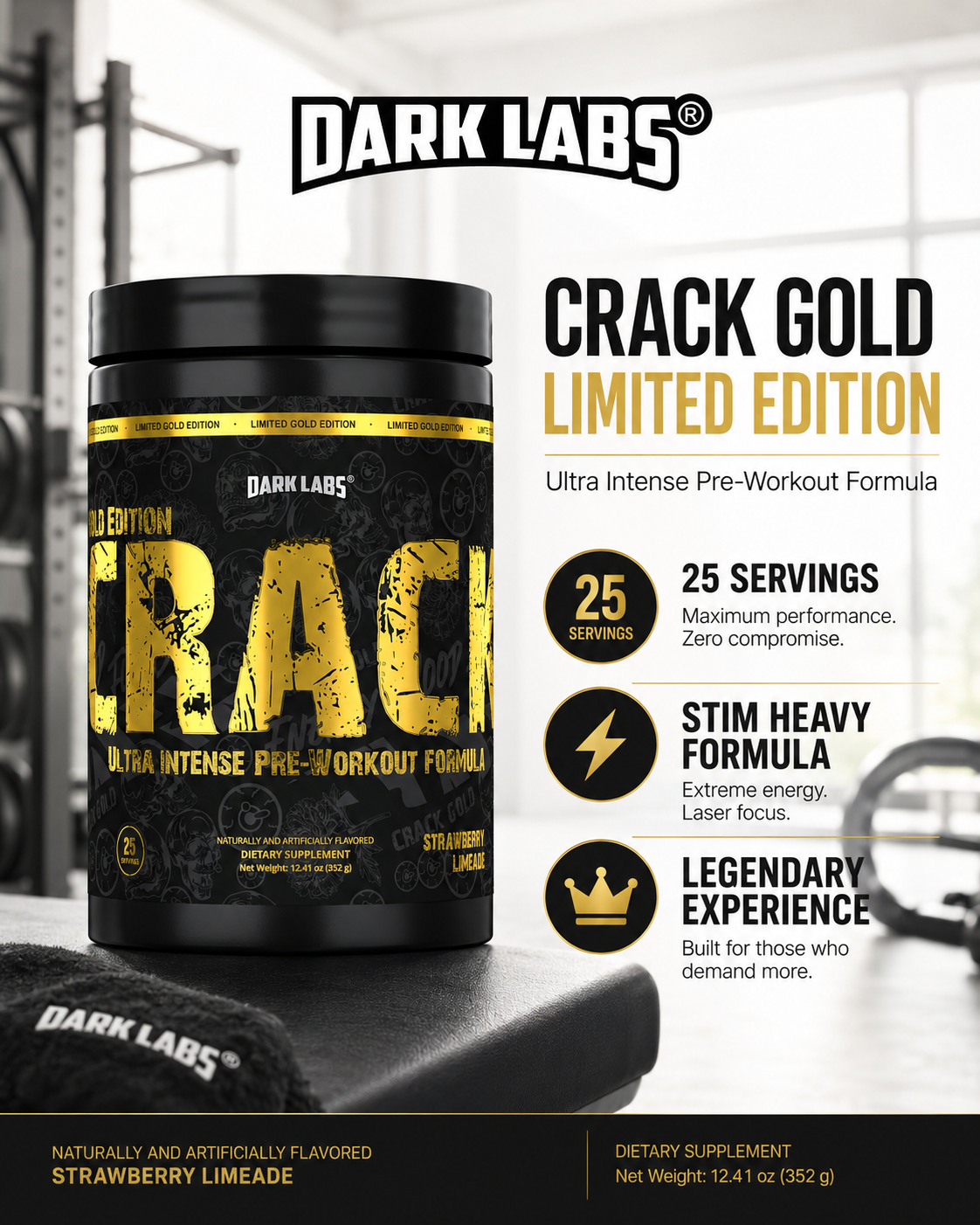 Dark Labs Crack Gold Limited Edition